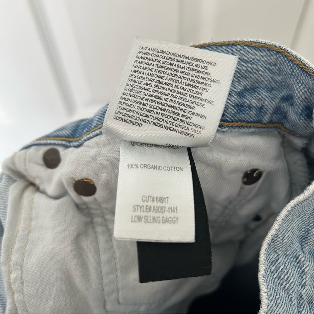 Agolde Flawed Low Slung Baggy Jeans - Picture 15 of 16